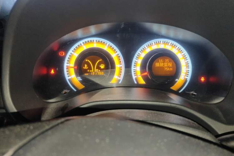Used BYD F3 2016 1.5L Manual Luxury Model Odometer Close Up