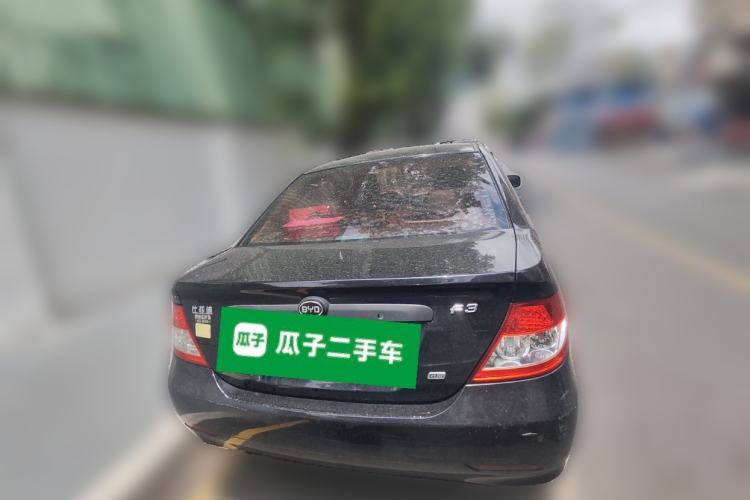 Used BYD F3 2016 1.5L Manual Comfort Model Rear