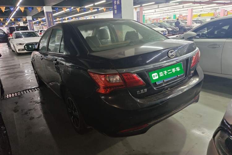 Used BYD F3 2016 1.5L Automatic Luxury Model Rear Left 45 Deg