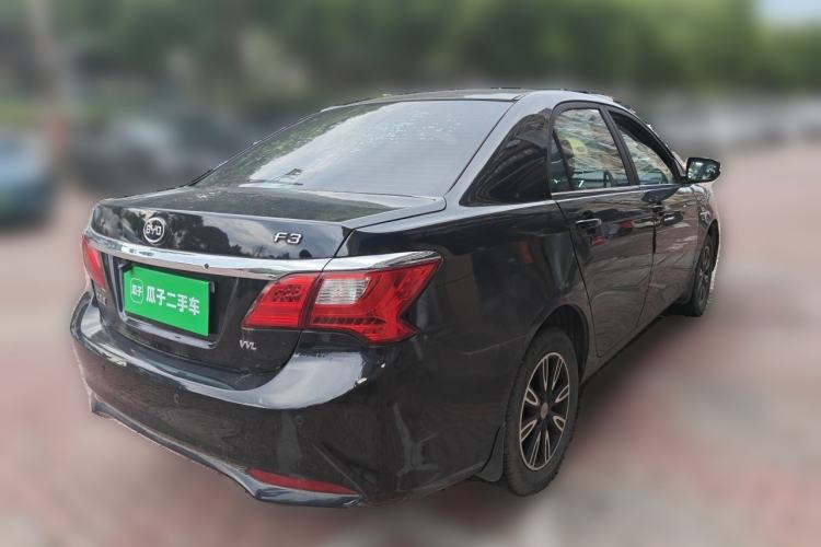 Used BYD F3 2016 1.5L Manual Luxury Model Rear Right 45 Deg