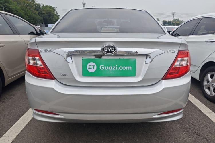 Used BYD F3 2016 1.5L Manual Comfort Model Rear