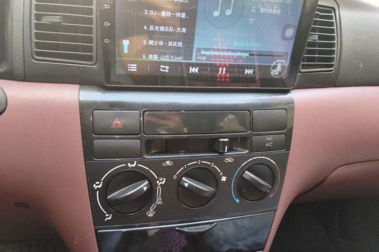 Used BYD F3 2016 1.5L Manual Comfort Model Audio And AC Panel