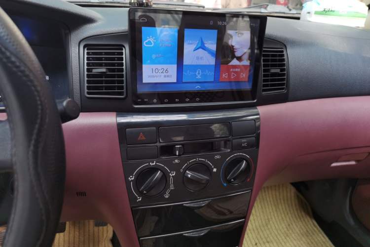 Used BYD F3 2016 1.5L Manual Comfort Model Audio And AC Panel