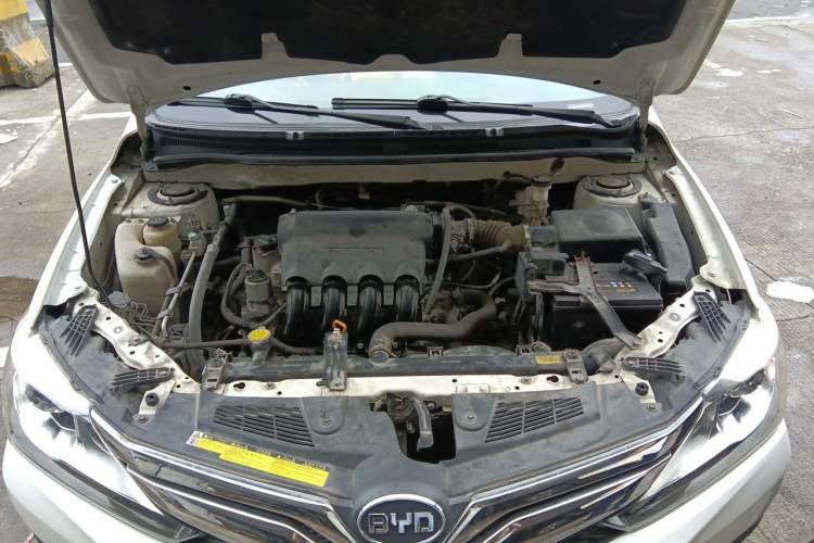 Used BYD F3 2016 1.5L Manual Luxury Model Engine Bay