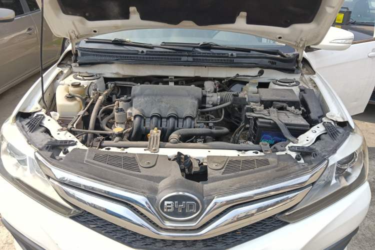 Used BYD F3 2016 1.5L Automatic Luxury Model Engine Bay