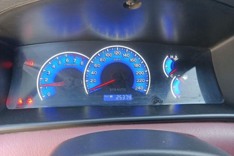 Used BYD F3 2016 1.5L Manual Comfort Model Instrument Cluster