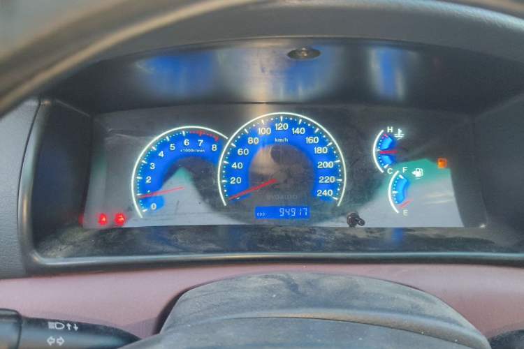 Used BYD F3 2016 1.5L Manual Comfort Model Instrument Cluster