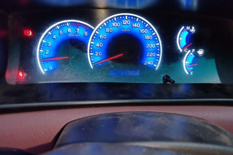 Used BYD F3 2016 1.5L Manual Comfort Model Odometer Close Up