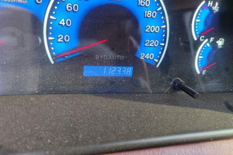 Used BYD F3 2016 1.5L Manual Comfort Model Odometer Close Up