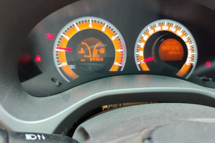 Used BYD F3 2016 1.5L Manual Luxury Model Odometer Close Up