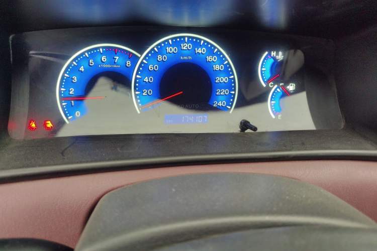 Used BYD F3 2016 1.5L Manual Comfort Model Odometer Close Up