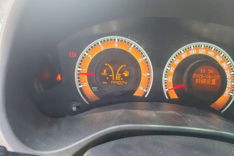 Used BYD F3 2016 1.5L Manual Luxury Model Odometer Close Up