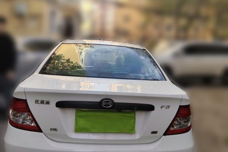 Used BYD F3 2016 1.5L Manual Comfort Model Rear