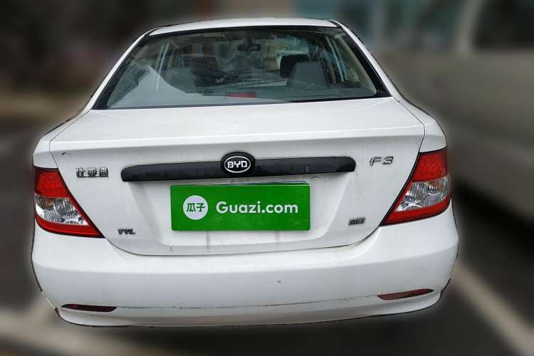 Used BYD F3 2016 1.5L Manual Comfort Model Rear