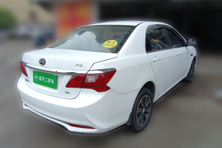 Used BYD F3 2016 1.5L Manual Luxury Model Rear Right 45 Deg