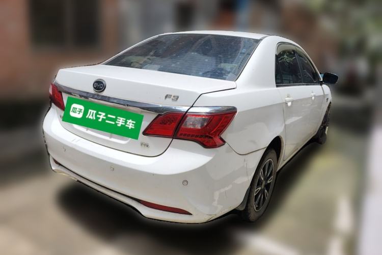 Used BYD F3 2016 1.5L Manual Luxury Model Rear Right 45 Deg