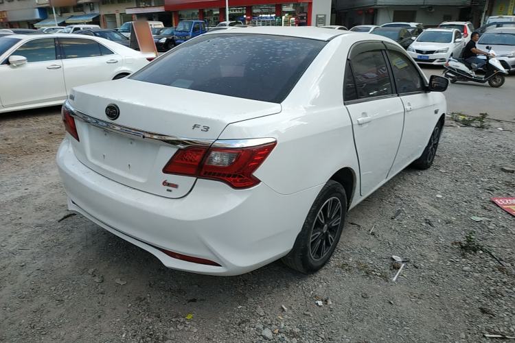 Used BYD F3 2016 1.5L Automatic Luxury Model Rear Right 45 Deg