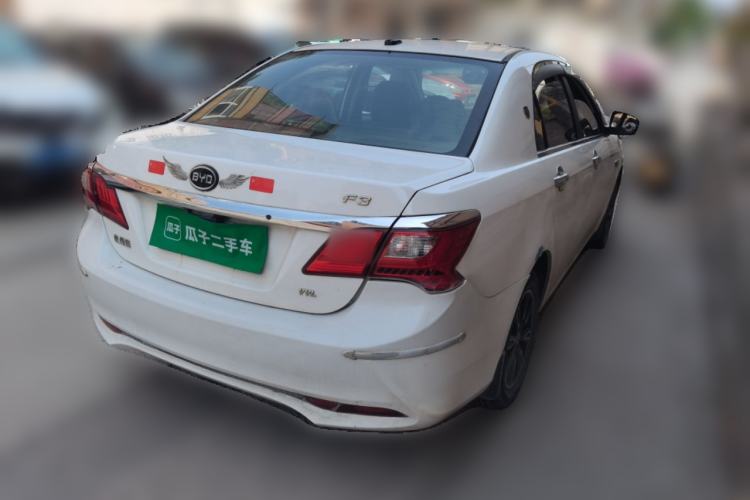 Used BYD F3 2016 1.5L Manual Luxury Model Rear Right 45 Deg
