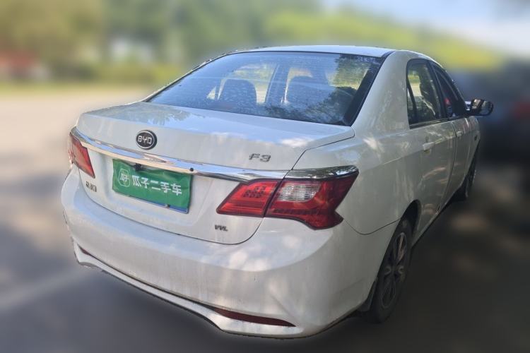 Used BYD F3 2016 1.5L Manual Luxury Model Rear Right 45 Deg