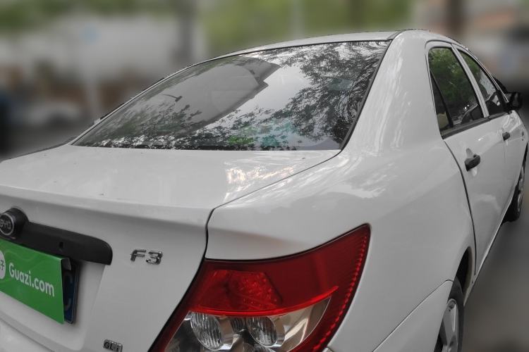 Used BYD F3 2016 1.5L Manual Comfort Model Rear Right 45 Deg