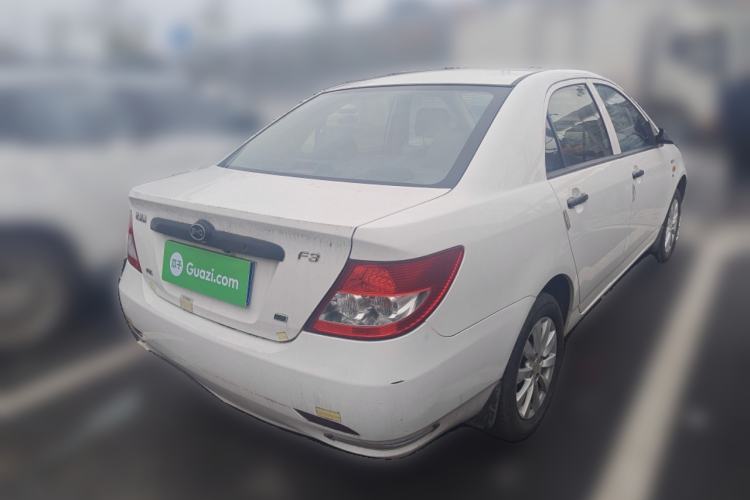 Used BYD F3 2016 1.5L Manual Comfort Model Rear Right 45 Deg