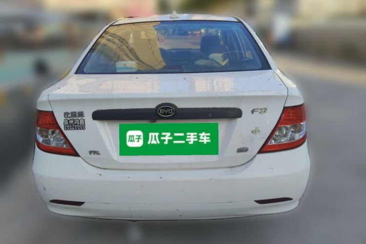 Used BYD F3 2016 1.5L Manual Comfort Model Rear