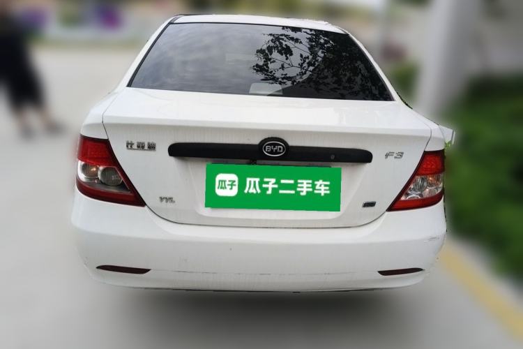 Used BYD F3 2016 1.5L Manual Comfort Model Rear