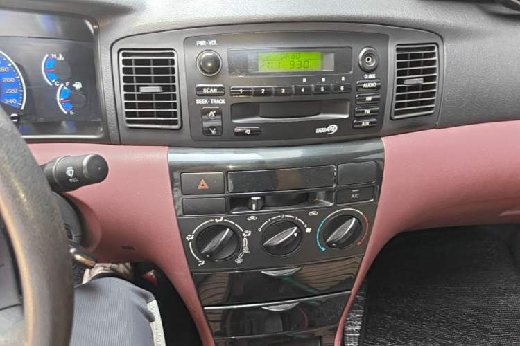Used BYD F3 2018 1.5L Manual Classic Model Audio And AC Panel