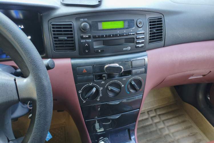 Used BYD F3 2018 1.5L Manual Classic Model Audio And AC Panel
