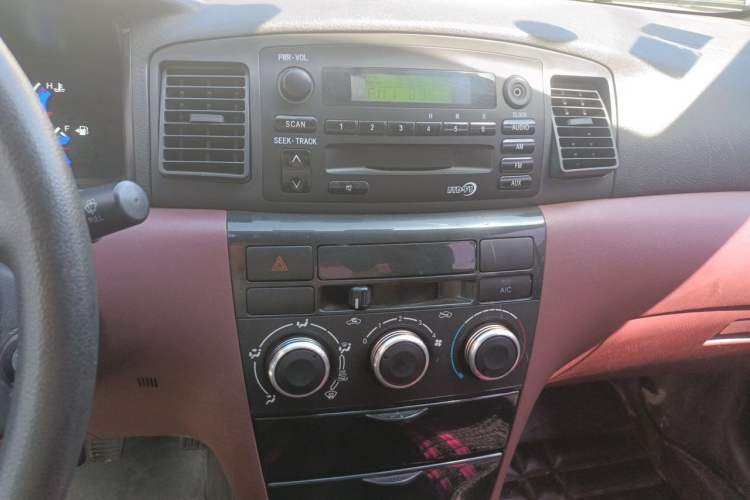Used BYD F3 2018 1.5L Manual Classic Model Audio And AC Panel