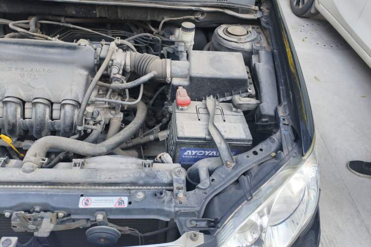 Used BYD F3 2018 1.5L Manual Classic Model Engine Bay Left