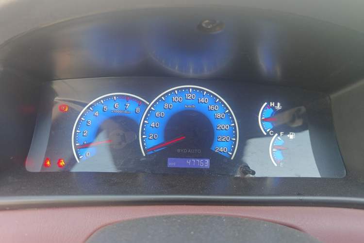Used BYD F3 2018 1.5L Manual Classic Model Instrument Cluster