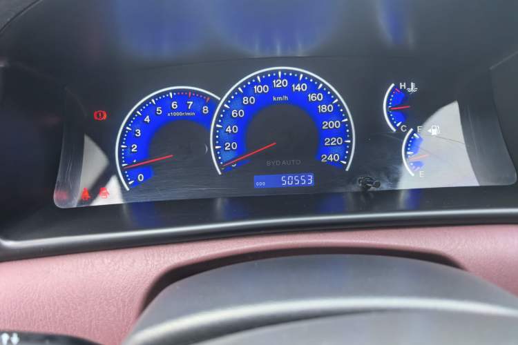 Used BYD F3 2018 1.5L Manual Classic Model Odometer Close Up