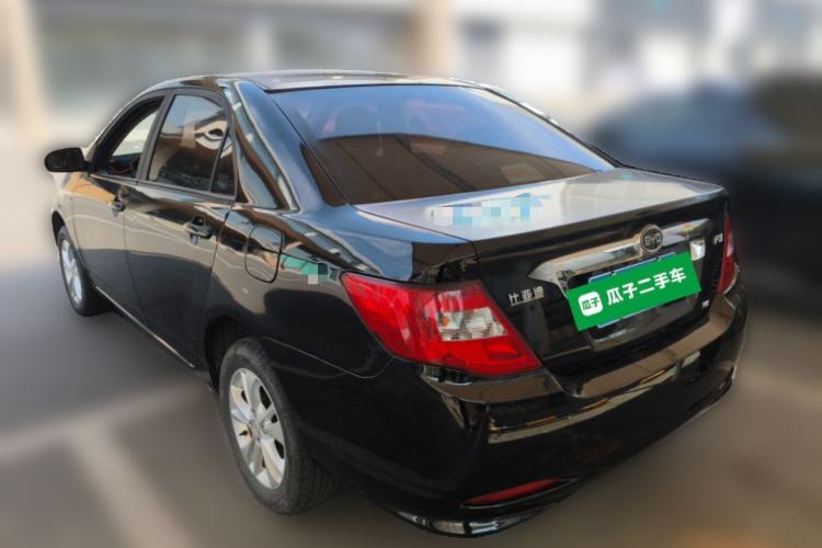 Used BYD F3 2018 1.5L Manual Elite Version Rear Left 45 Deg