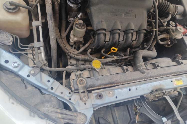 Used BYD F3 2018 1.5L Manual Elite Version Engine Bay Right