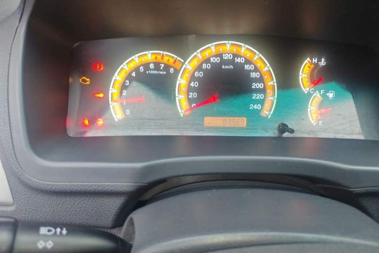 Used BYD F3 2018 1.5L Manual Elite Version Odometer Close Up
