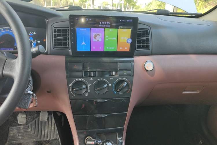Used BYD F3 2018 1.5L Manual Classic Model Audio And AC Panel