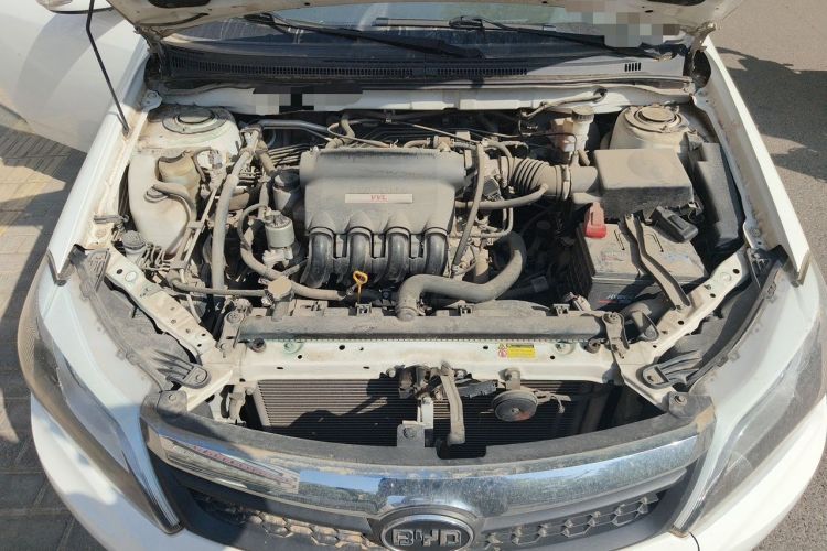 Used BYD F3 2018 1.5L Manual Elite Version Engine Bay