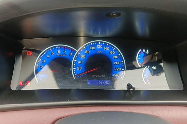 Used BYD F3 2018 1.5L Manual Classic Model Instrument Cluster