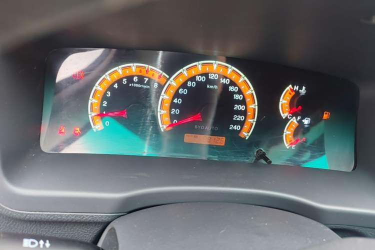 Used BYD F3 2018 1.5L Manual Fashion Model Instrument Cluster