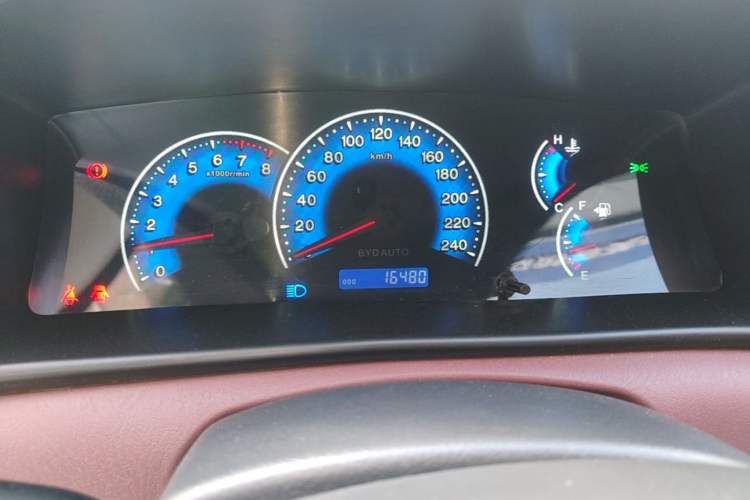 Used BYD F3 2018 1.5L Manual Classic Model Instrument Cluster