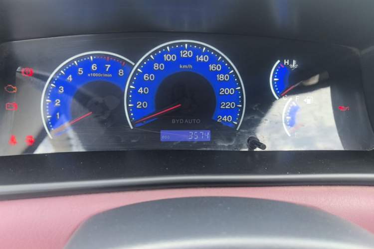 Used BYD F3 2018 1.5L Manual Classic Model Instrument Cluster