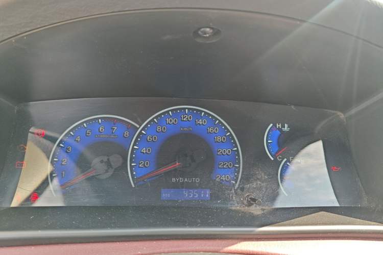Used BYD F3 2018 1.5L Manual Classic Model Instrument Cluster