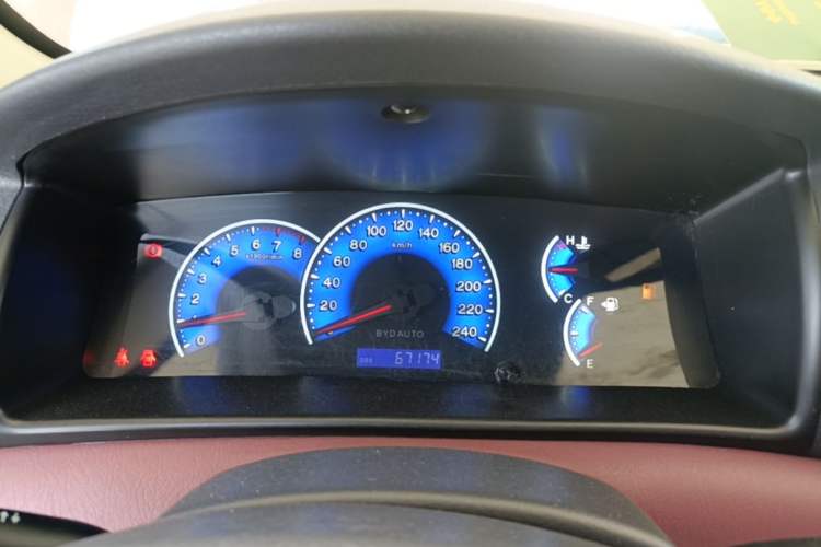 Used BYD F3 2018 1.5L Manual Classic Model Instrument Cluster