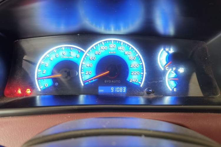 Used BYD F3 2018 1.5L Manual Classic Model Instrument Cluster