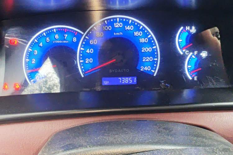 Used BYD F3 2018 1.5L Manual Classic Model Instrument Cluster