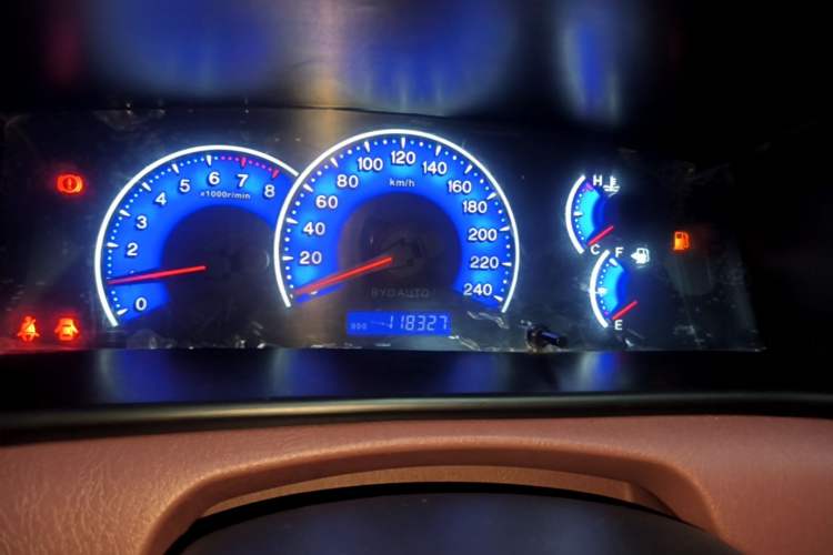 Used BYD F3 2018 1.5L Manual Classic Model Instrument Cluster