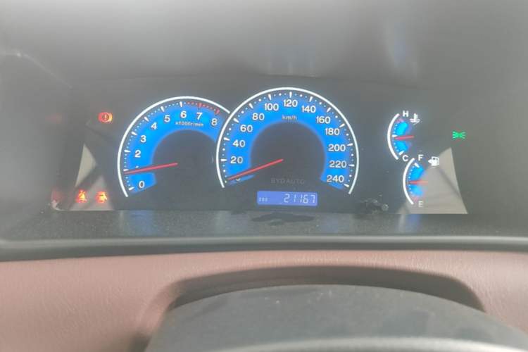Used BYD F3 2018 1.5L Manual Classic Model Instrument Cluster