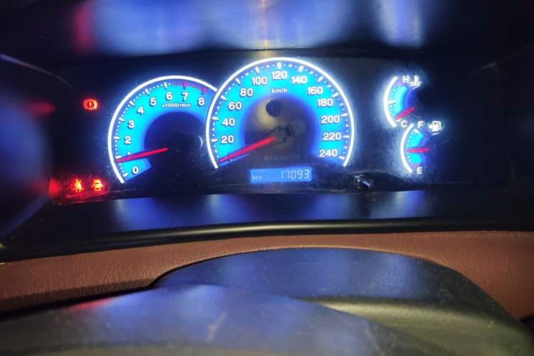 Used BYD F3 2018 1.5L Manual Classic Model Instrument Cluster
