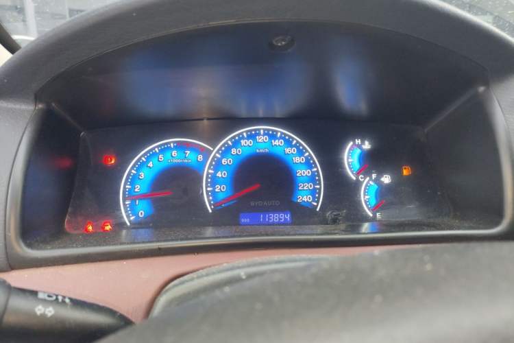 Used BYD F3 2018 1.5L Manual Classic Model Instrument Cluster